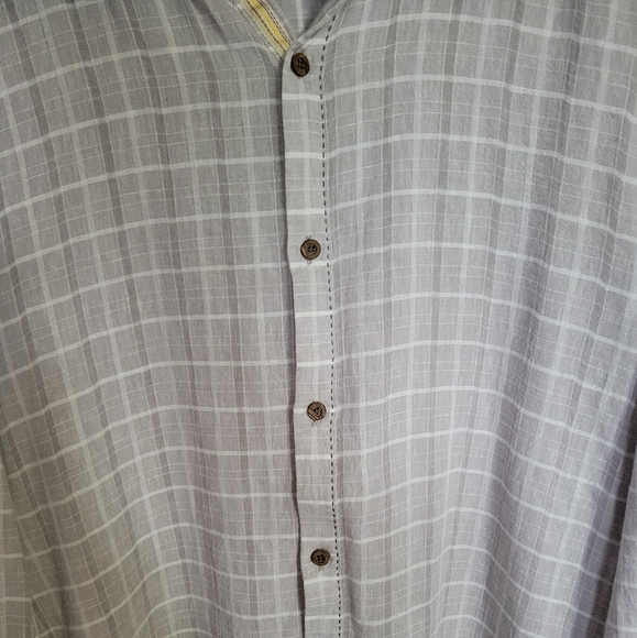 Carbon 2 Cobalt Linen Button-Down Top - Picture 4 of 4